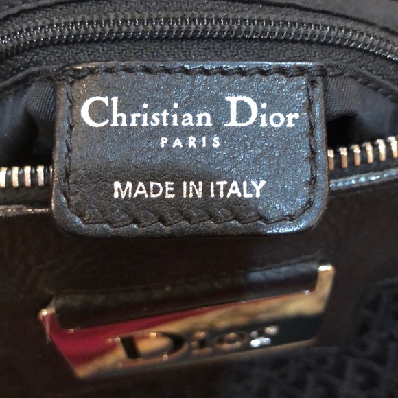 Christian Dior black Diorissimo Boston bag - Picture 6 of 8